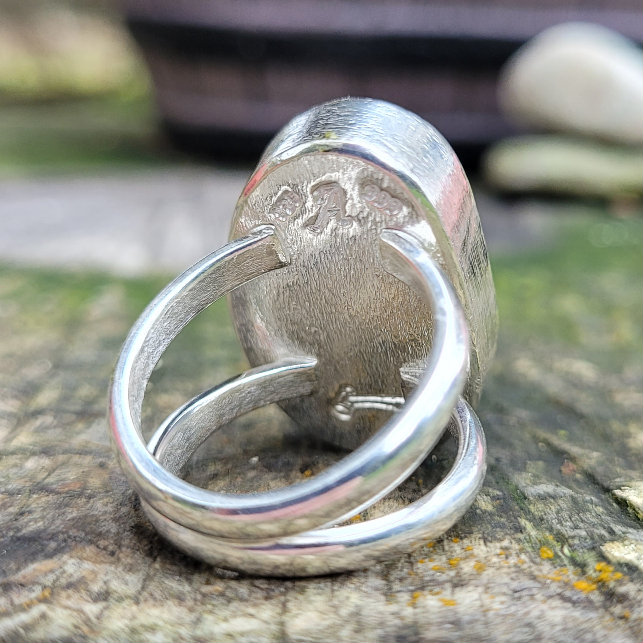 Sea Glass Ring - Stellor Custom Jewelry